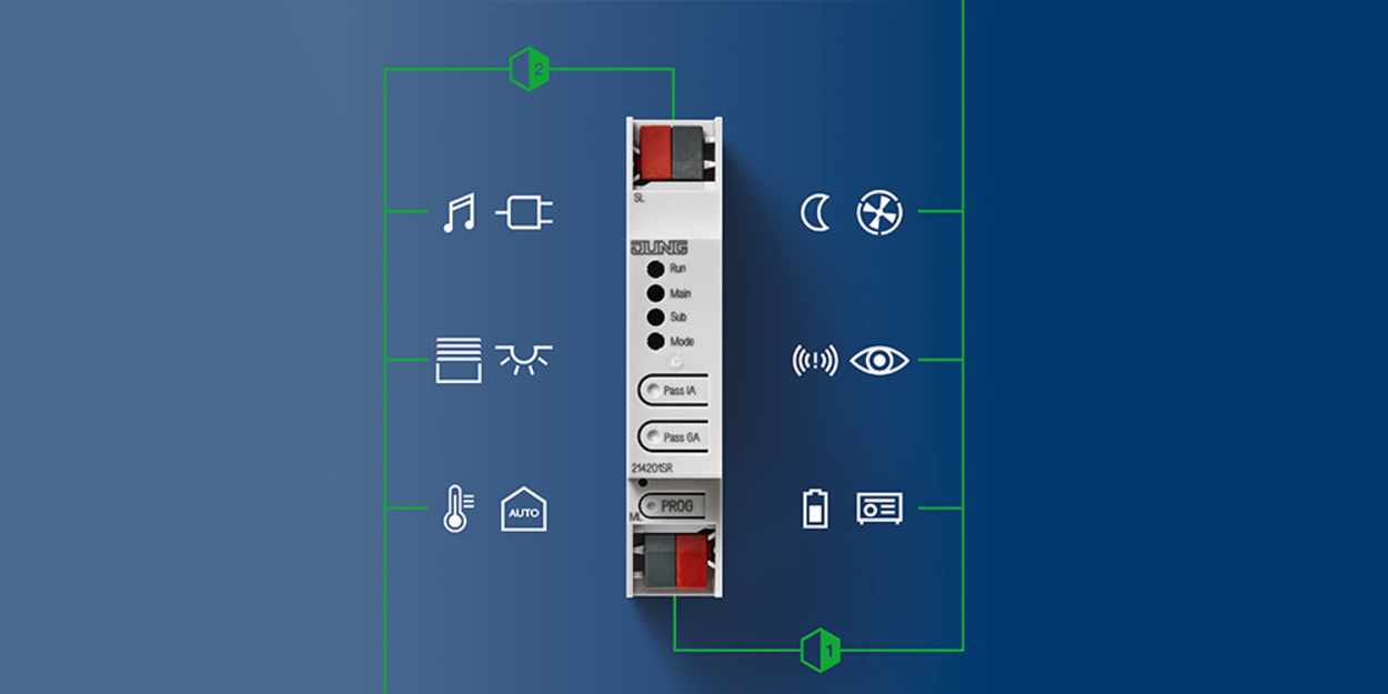 KNX Bereichs- und Linienkoppler bei Elektro Kühleis GmbH in Absberg