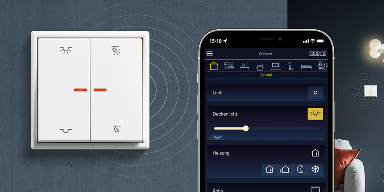 KNX RF Taster bei Elektro Kühleis GmbH in Absberg