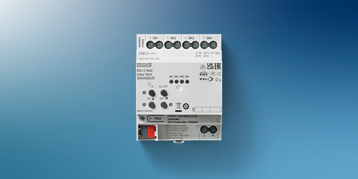 KNX DALI 2 Gateway Colour bei Elektro Kühleis GmbH in Absberg